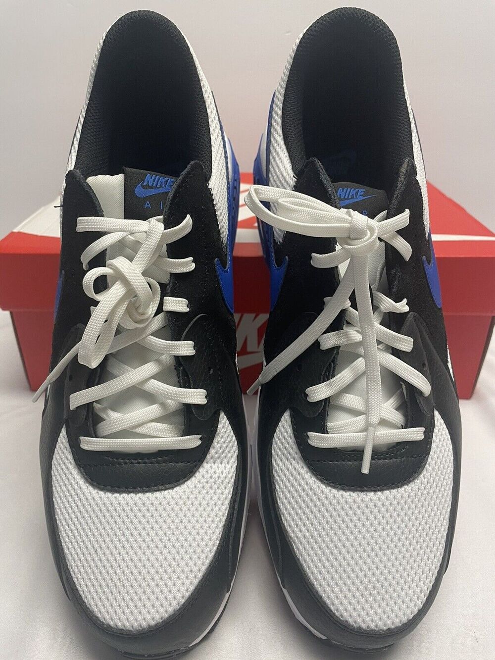 New NIKE Air Max Excee Size 11.5 Black / Blue/ White - Picture 4 of 12